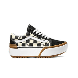 Zapatilla Vans Old Skool Stacked Mujer Negro