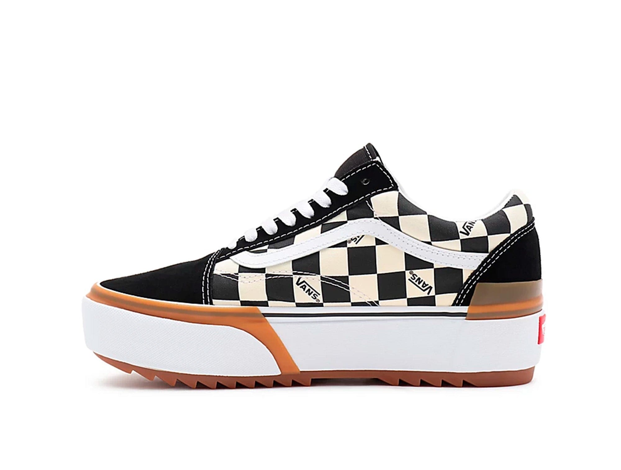Zapatilla Vans Old Skool Stacked Mujer Negro 2