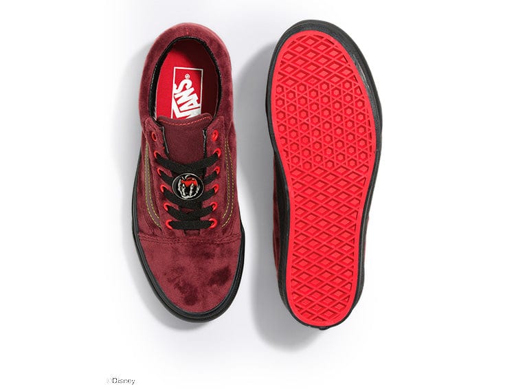 Zapatilla Vans Old Skool Stackform (Disney) Mujer Burdeo 5