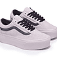 Zapatilla Vans Old Skool Stackform (Suede) Mujer Gris - Miniatura 2
