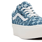 Zapatilla Vans Old Skool Stackform (Woven) Mujer Celeste - Miniatura 3