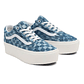 Zapatilla Vans Old Skool Stackform (Woven) Mujer Celeste - Miniatura 4