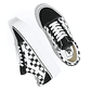 Zapatilla Vans Old Skool Stackform Checker Mujer Negro - Miniatura 2