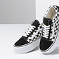 Zapatilla Vans Old Skool Stackform Checker Mujer Negro - Miniatura 3