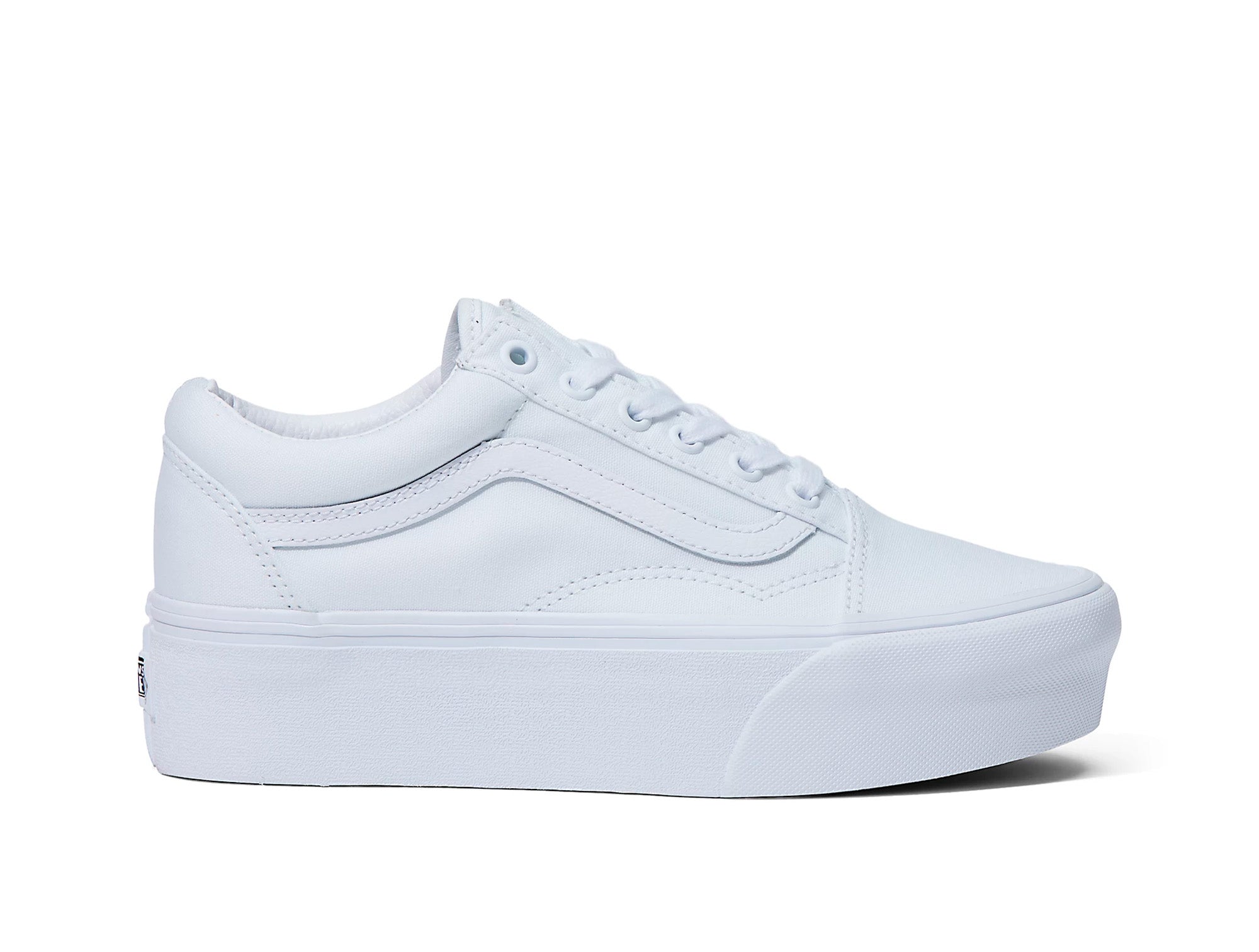 Zapatilla Vans Old Skool Stackform Mujer Mono Blanco 1