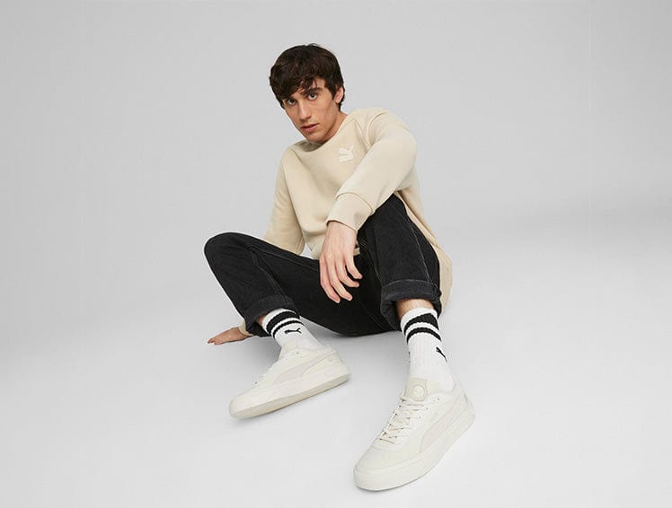 Zapatillas Puma Capri Royale Hombre Beige 4