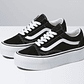Zapatilla Vans Old Skool Stackform Mujer Negro - Miniatura 4