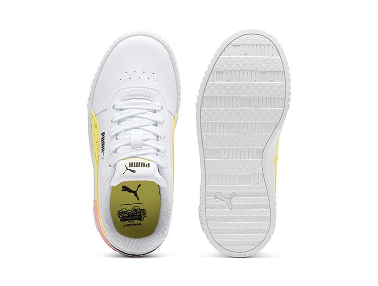 Zapatillas Puma Carina 2.0 Bob Esponja Junior Blanco 7