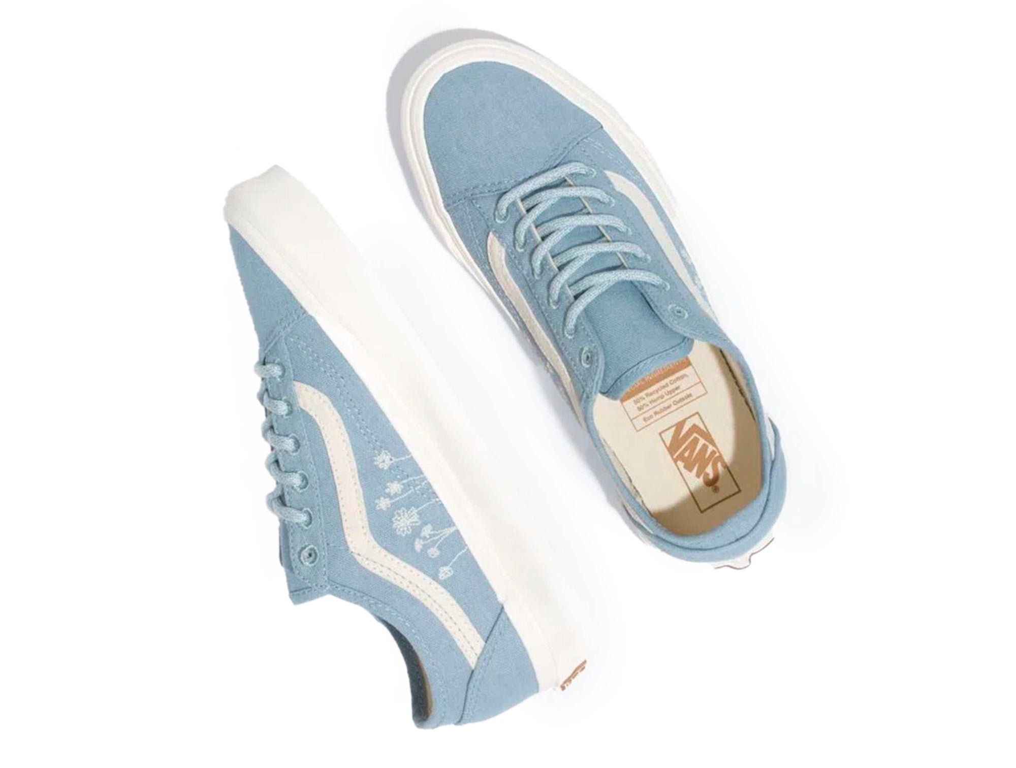 Zapatilla Vans Old Skool Tapered Mujer Azul 2