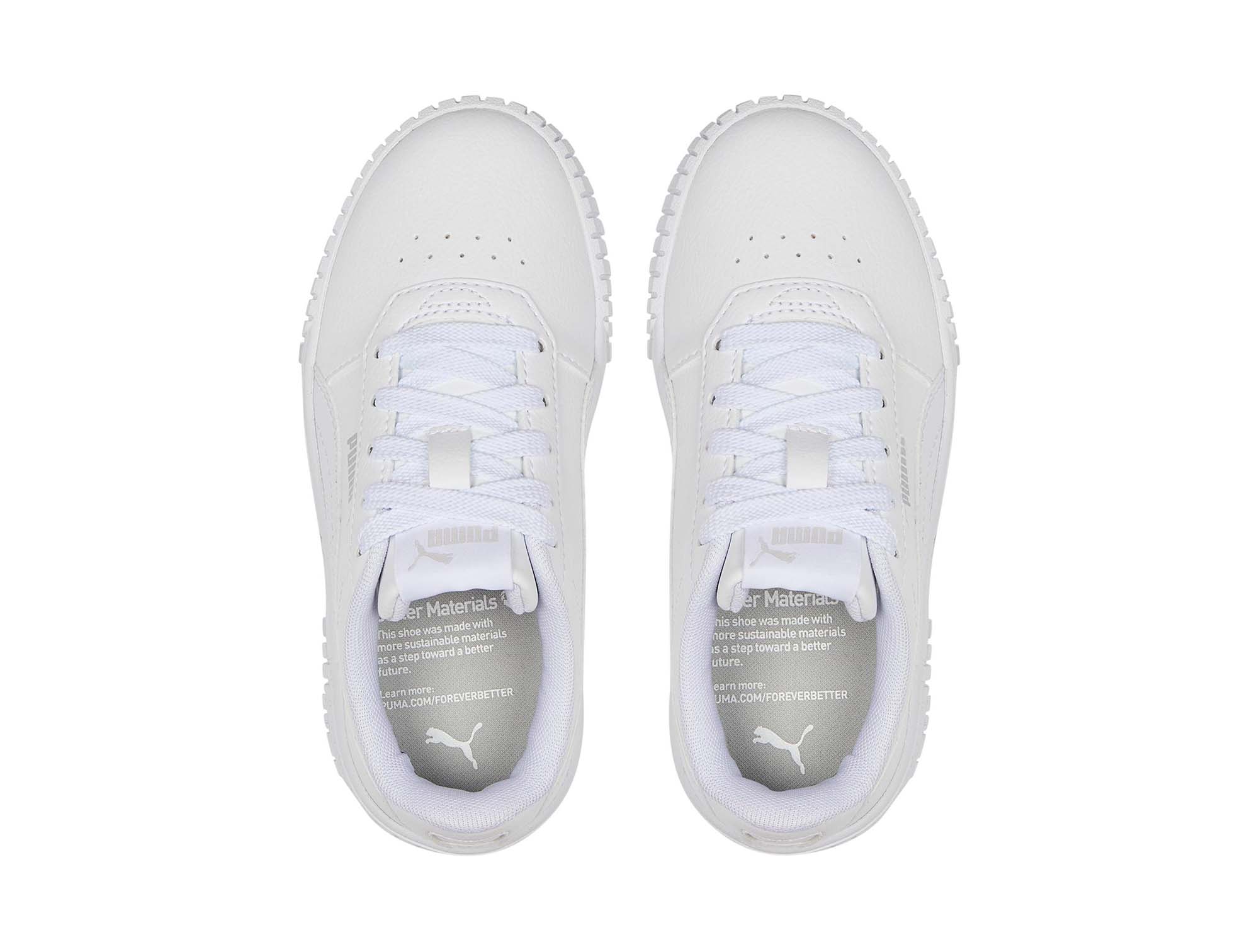 Zapatillas Puma Carina 2.0 Junior Mono Blanco 4