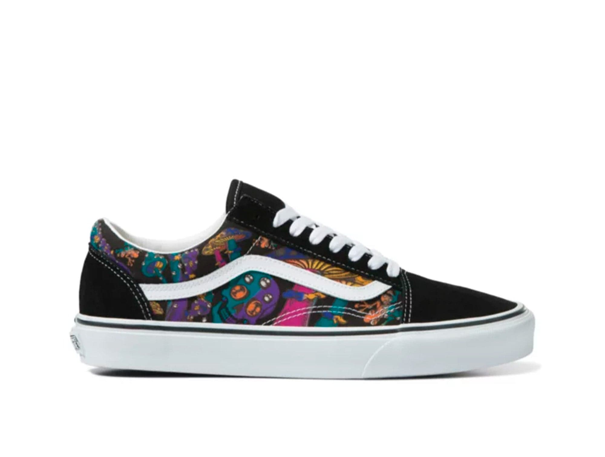 Zapatilla Vans Old Skool Trippy Drip Mujer Negro 1