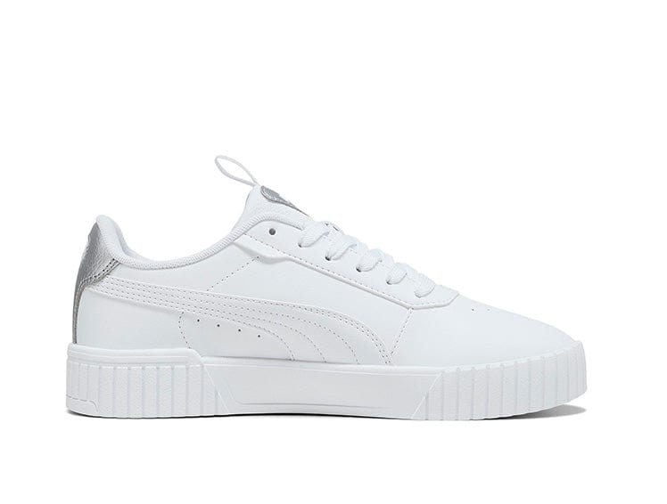 Zapatillas Puma Carina 2.0 Metallics Mujer Blanco 1