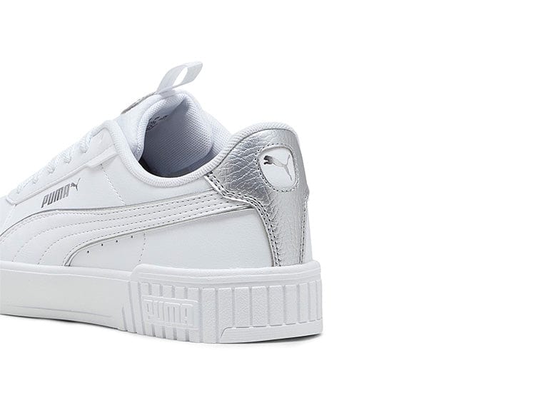 Zapatillas Puma Carina 2.0 Metallics Mujer Blanco 5
