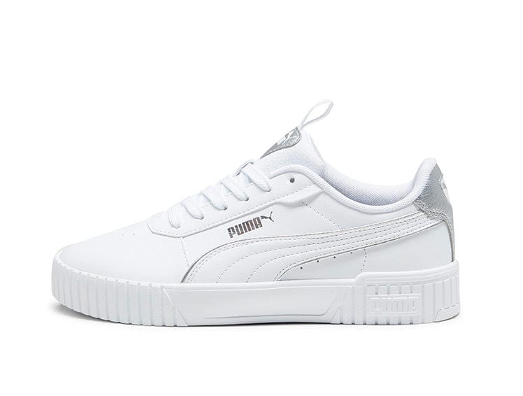Zapatillas Puma Carina 2.0 Metallics Mujer Blanco 8