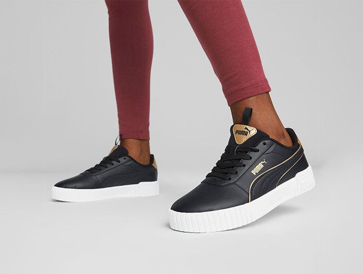 Zapatillas Puma Carina 2.0 Metallics Mujer Negro 4