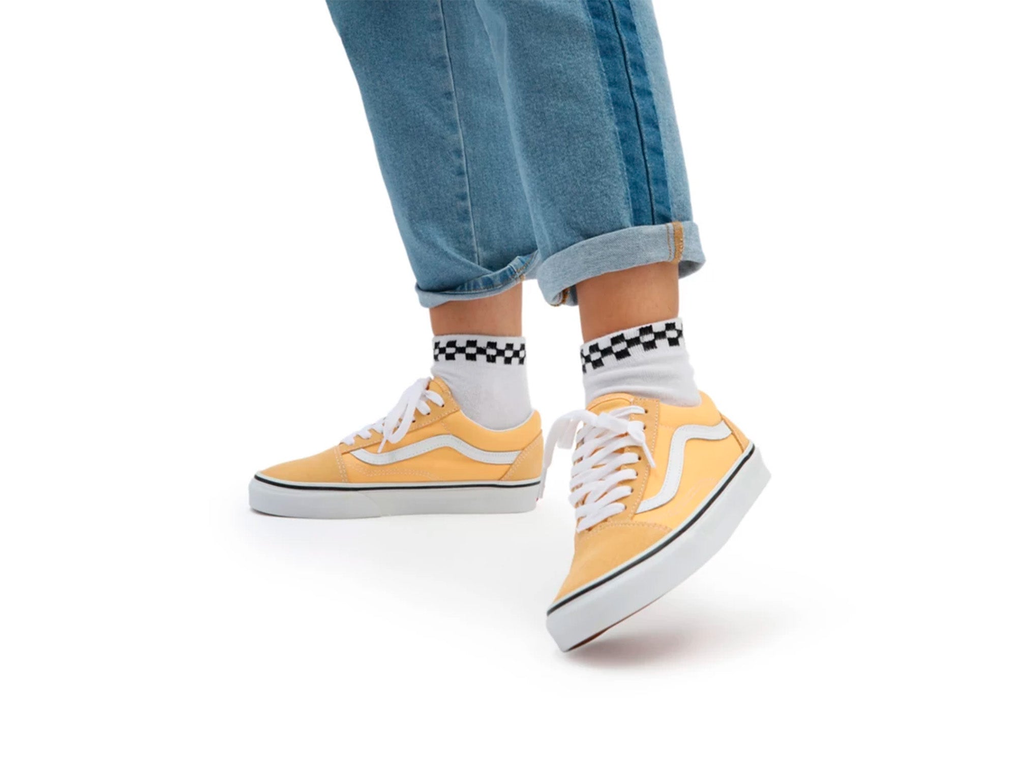 Zapatilla Vans Old Skool Unisex Amarillo 8