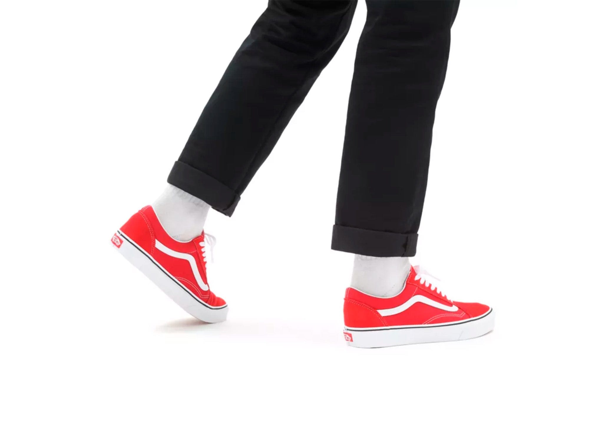 Zapatilla Vans Old Skool Unisex Rojo 8