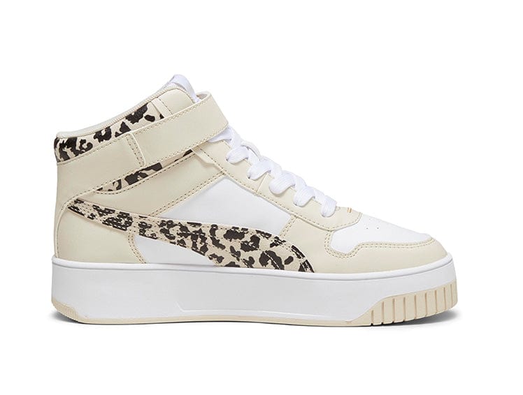 Zapatillas Puma Carina Street Mid Animal Mujer Beige 1
