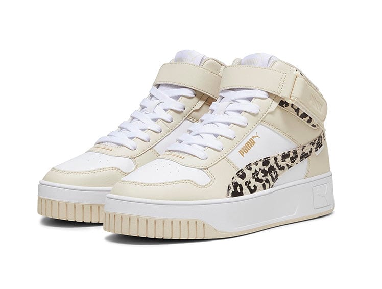 Zapatillas Puma Carina Street Mid Animal Mujer Beige 6