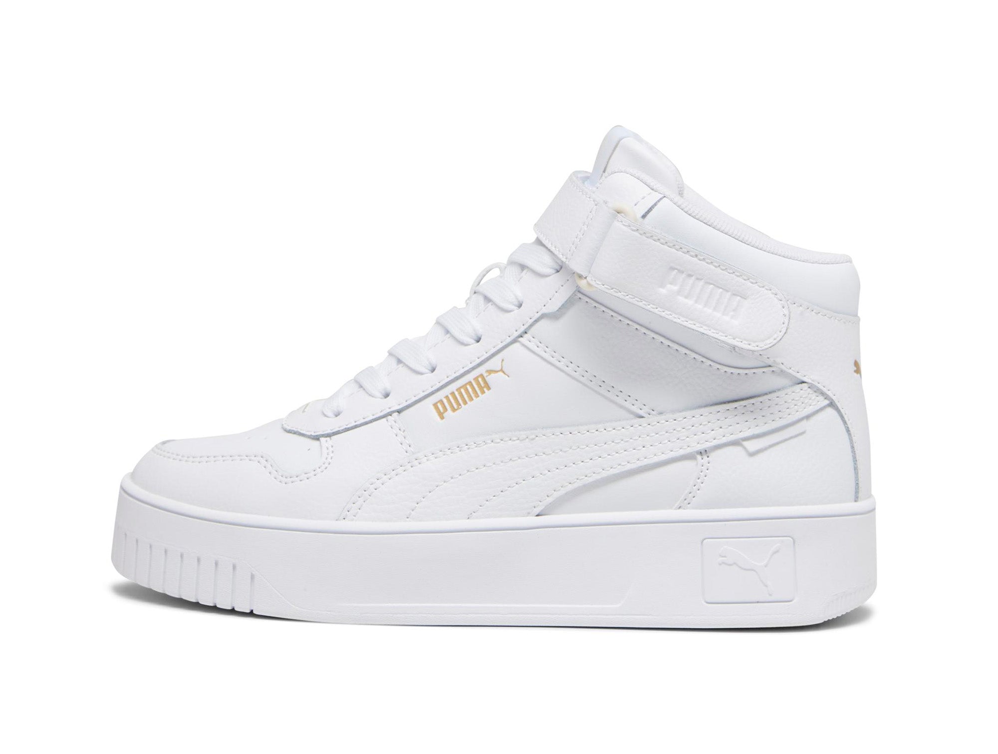 Zapatillas Puma Carina Street Mid Mujer Mono Blanco 2