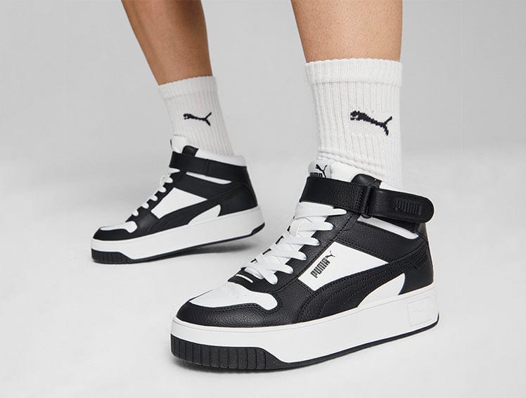 Zapatillas Puma Carina Street Mid Mujer Negro 2