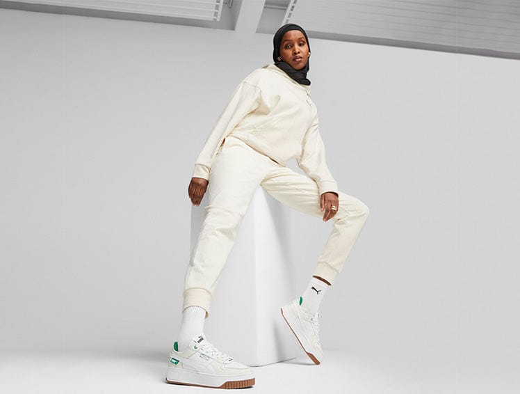 Zapatillas Puma Carina Street Vtg Mujer Blanco 2