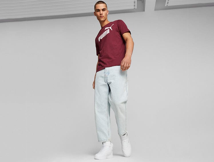 Zapatillas Puma Caven 2.0 Mid Hombre Blanco 2