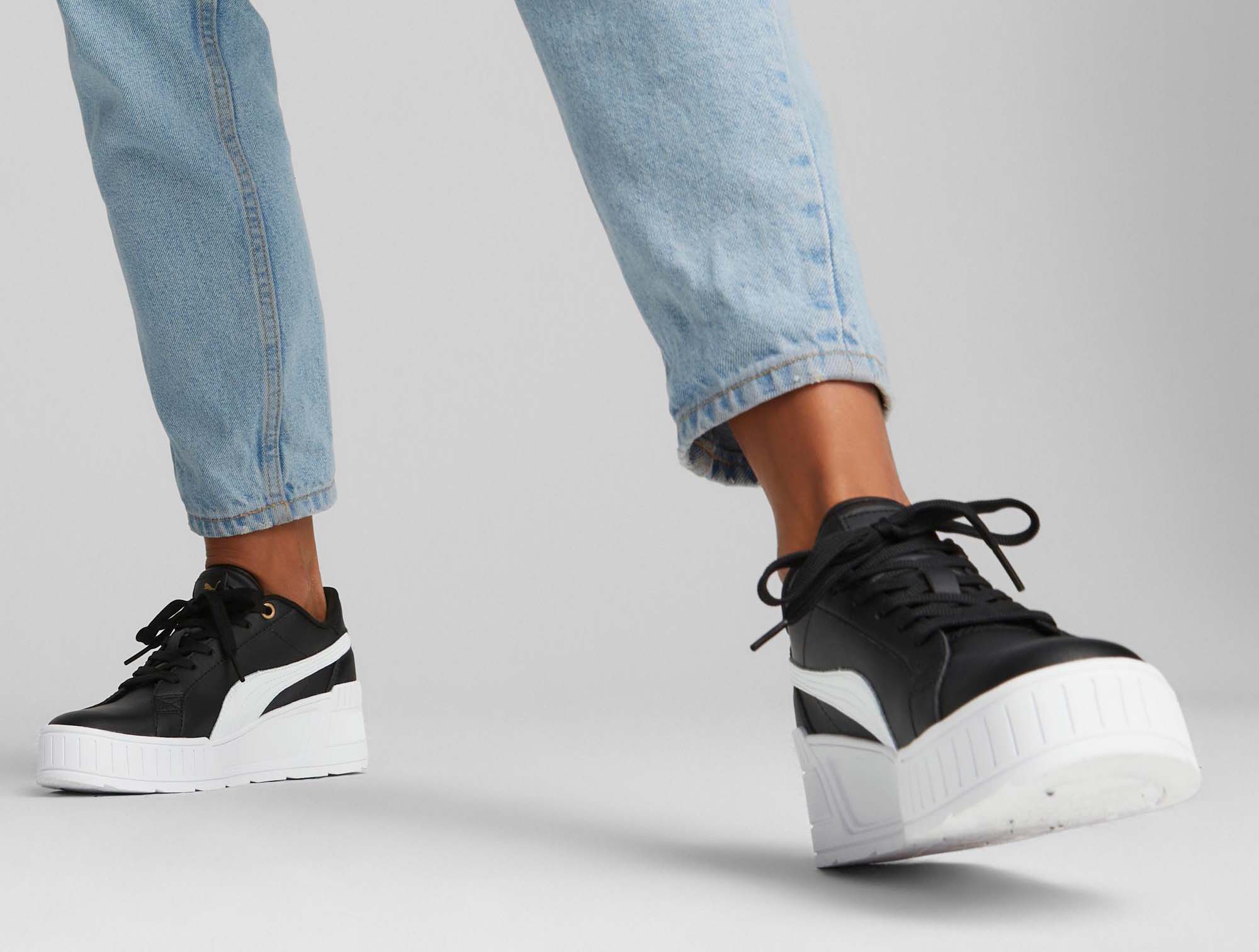 Zapatillas Puma Karmen Wedge Mujer Negro 7