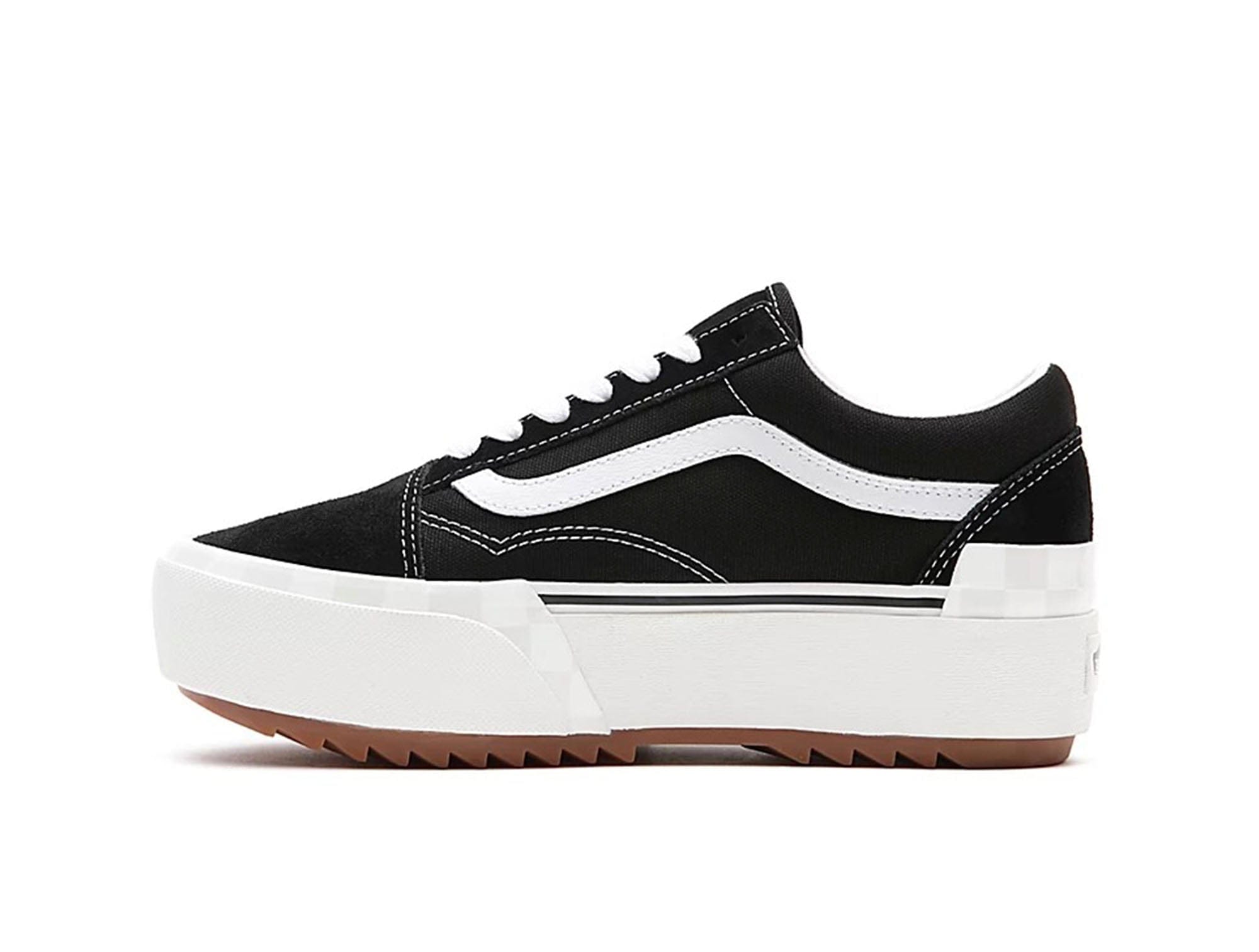 Zapatillas Vans Old Skool Stacked Mujer Negro 2