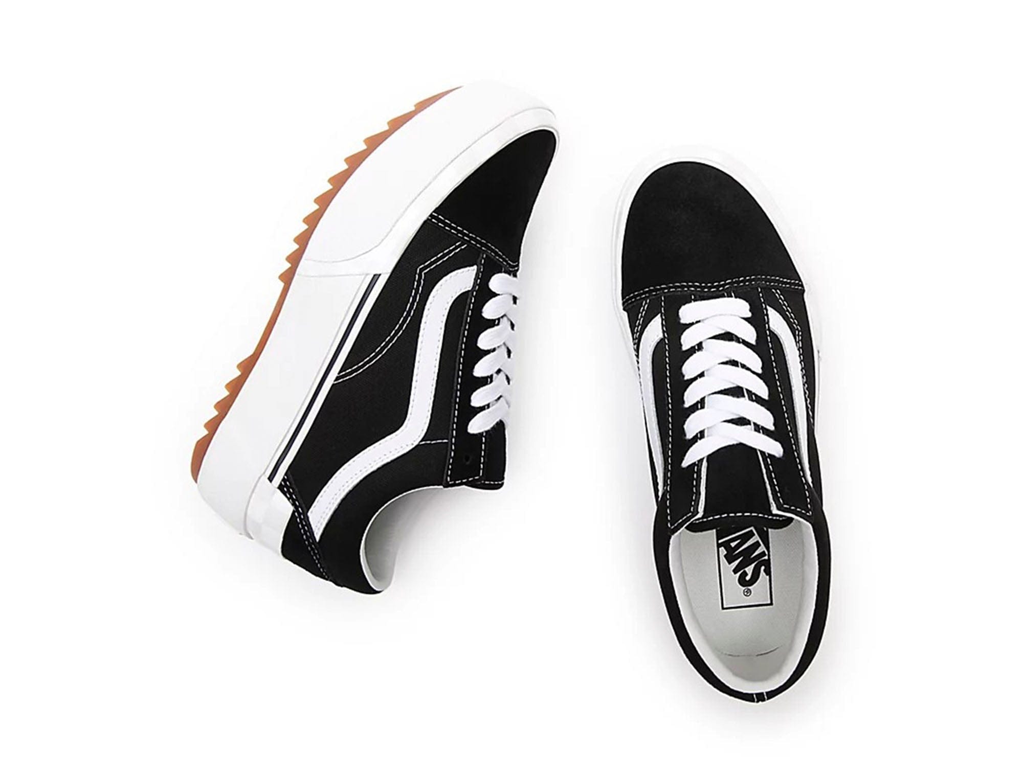 Zapatillas Vans Old Skool Stacked Mujer Negro 4