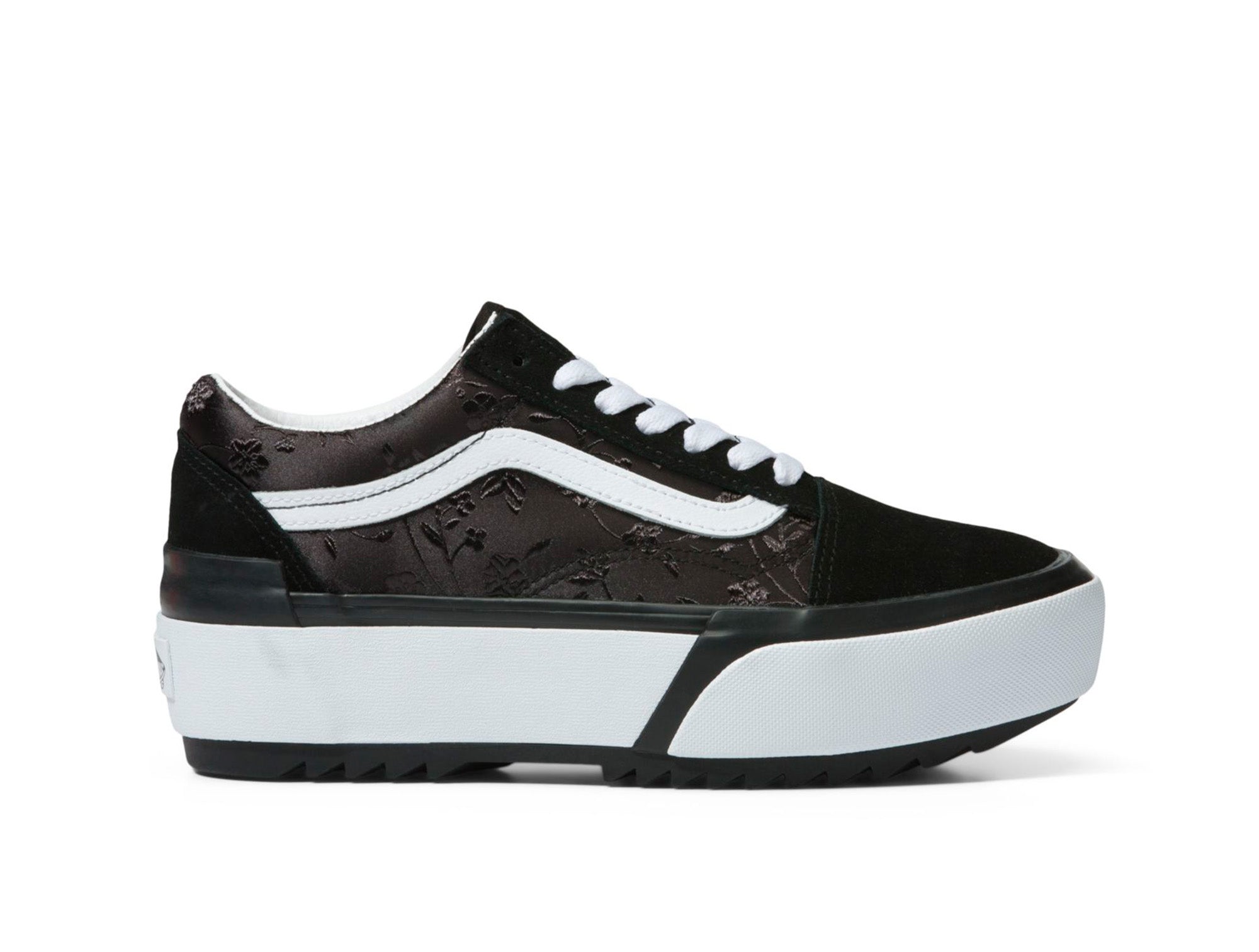Zapatillas Vans Old Skool Stacked Mujer Negro 1