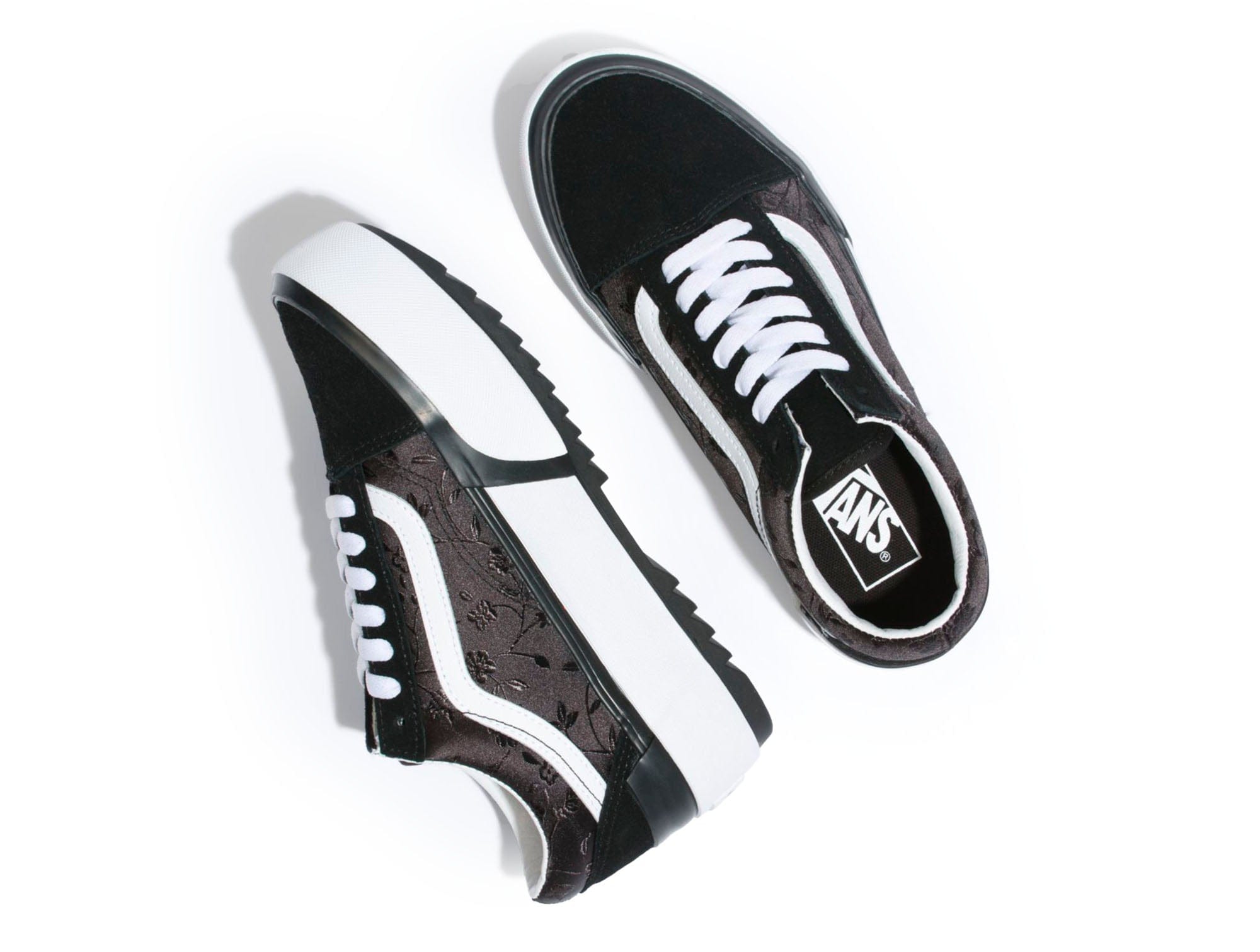 Zapatillas Vans Old Skool Stacked Mujer Negro 3