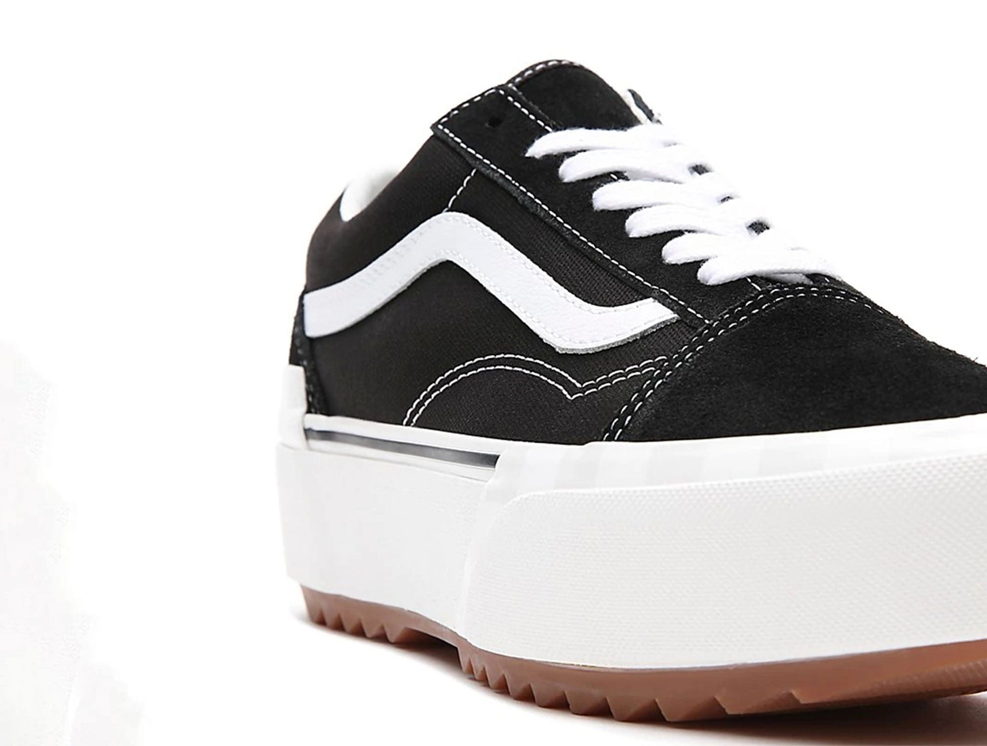 Zapatillas Vans Old Skool Stacked Mujer Negro 6