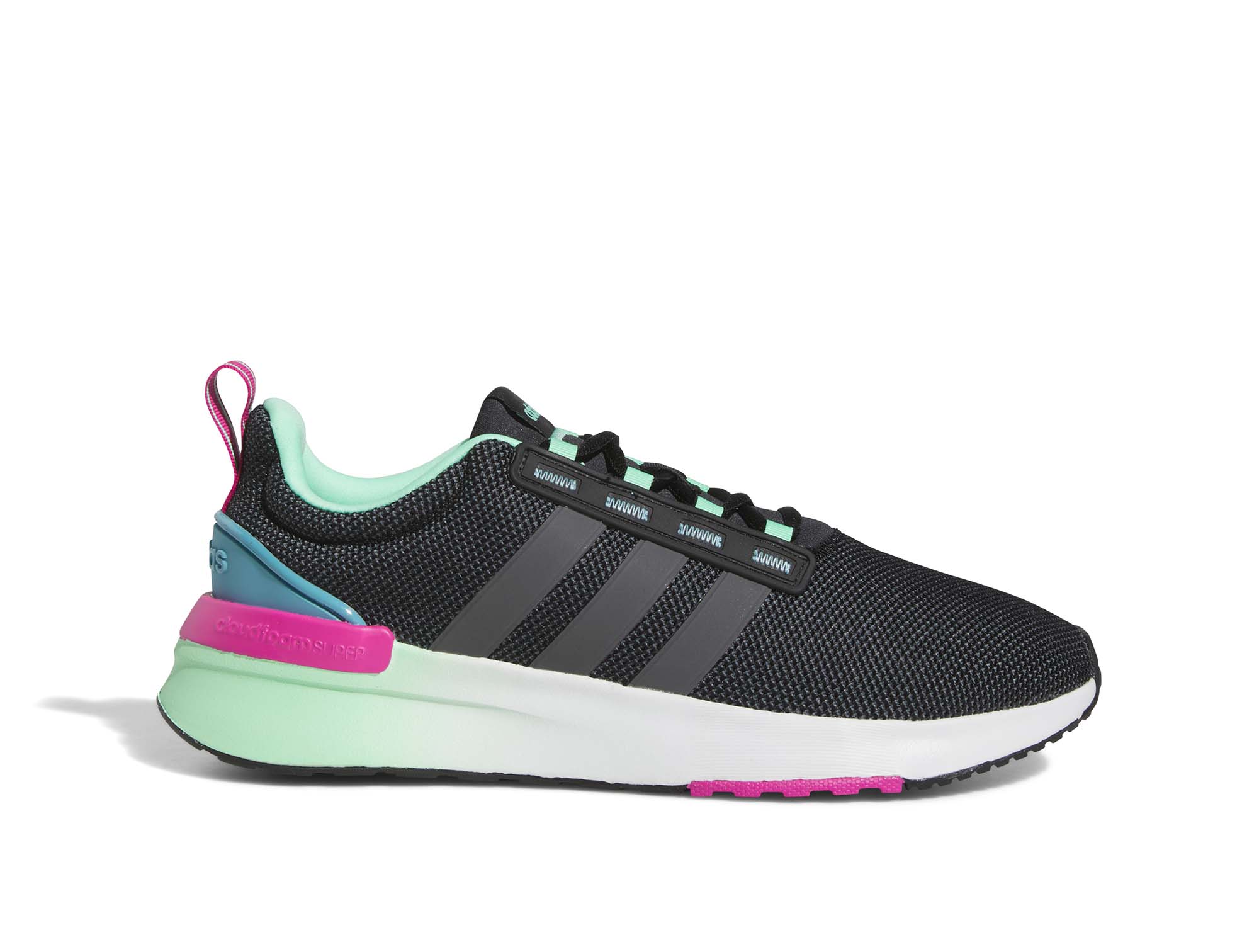 Zapatillas Adidas Racer Tr21 Mujer Negro 1