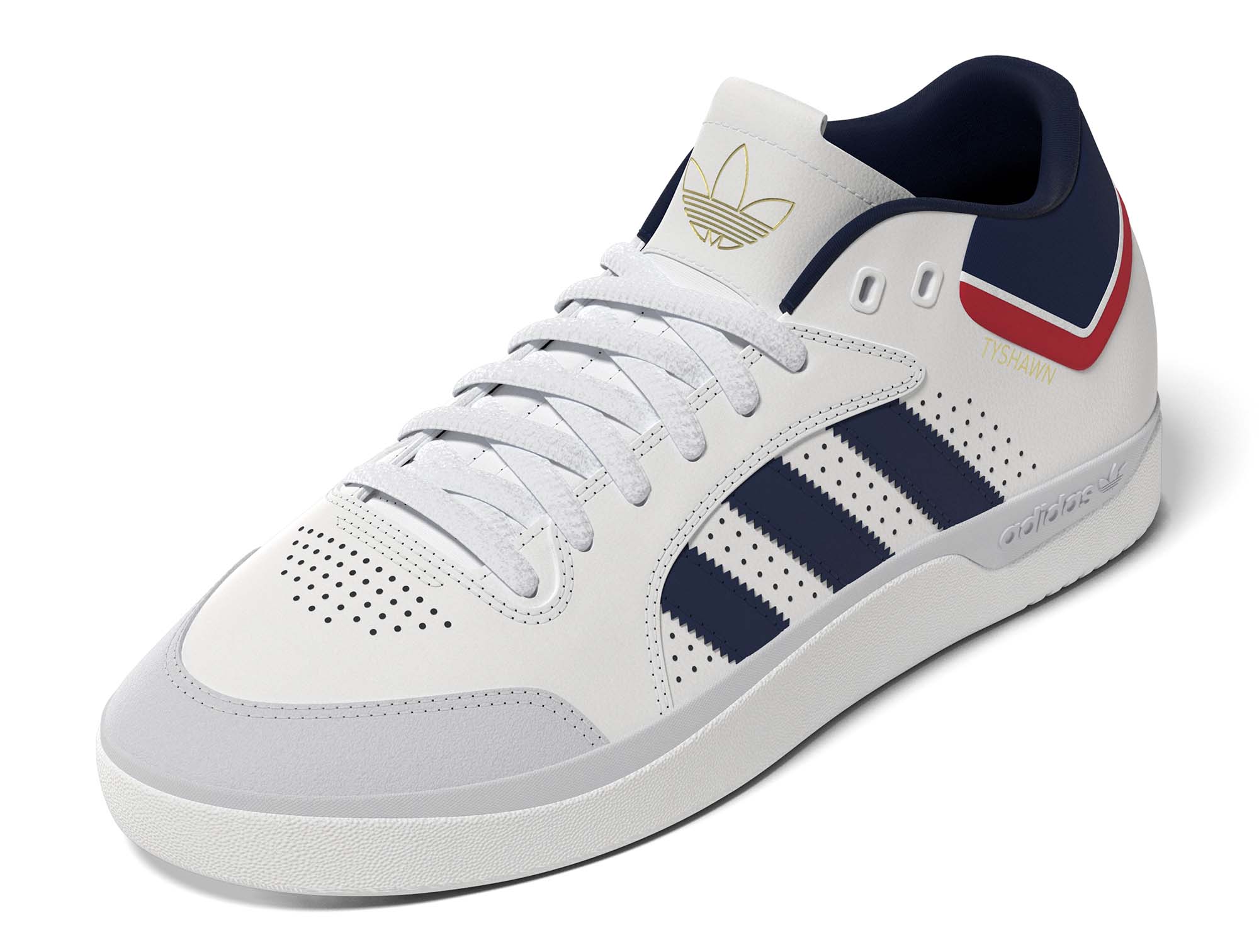 Zapatillas Adidas Tyshawn Hombre Blanco 3