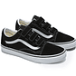 Zapatilla Vans Old Skool Velcro Hombre Negro - Miniatura 2