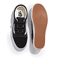 Zapatilla Vans Old Skool Velcro Hombre Negro - Miniatura 3