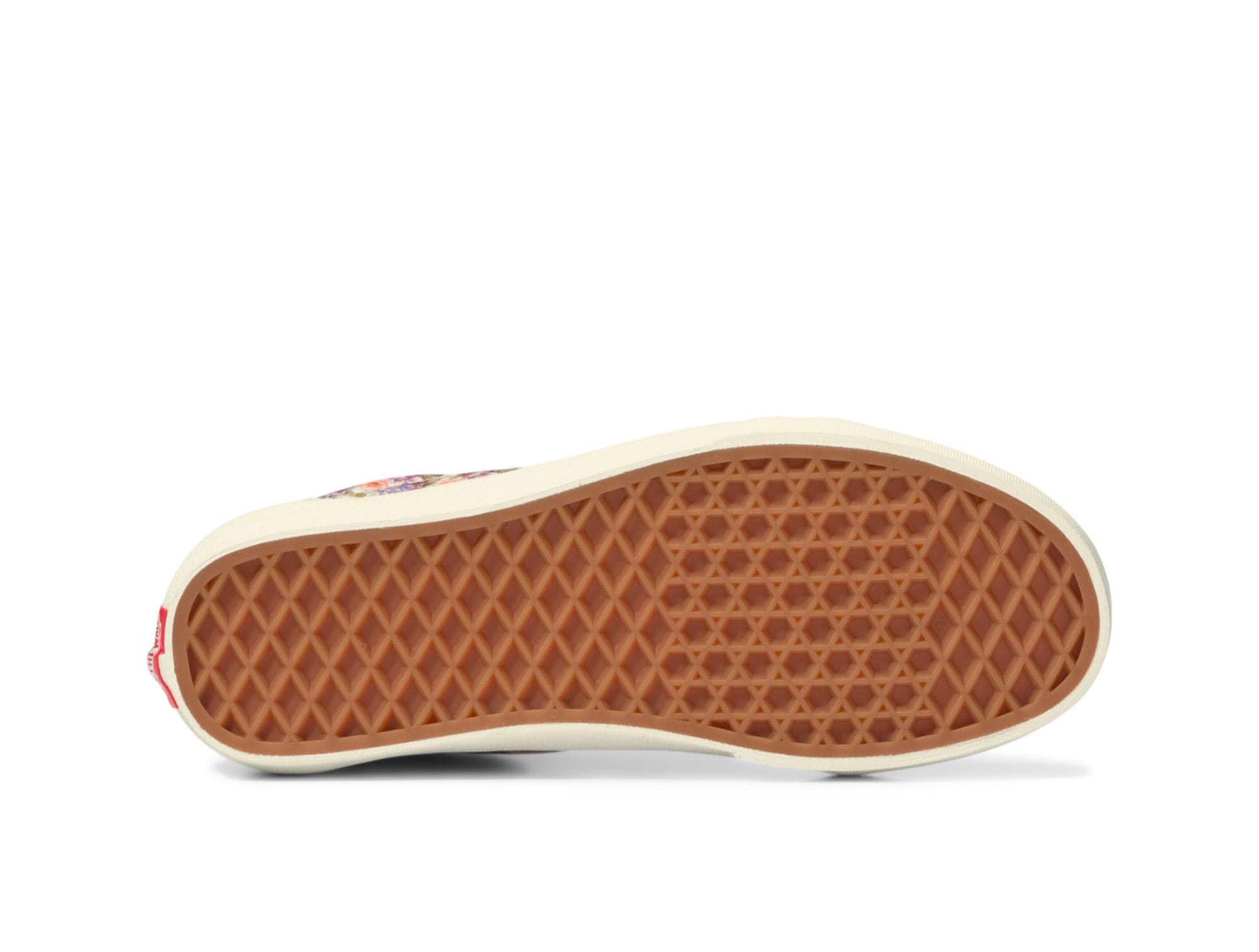 Zapatilla Vans Old Skool Vintage Floral Mujer Blanco 4