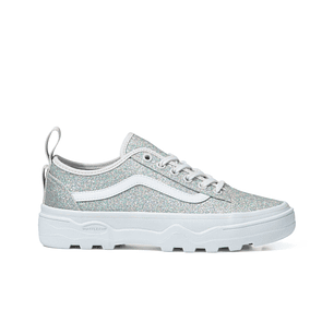 Zapatilla Vans Sentry Old Skool (Lurex Glitter) Mujer Gris