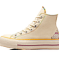 Zapatillas Converse Chuck Taylor Hi Plataforma (Dia De Los Muertos) Mujer Beige - Miniatura 4