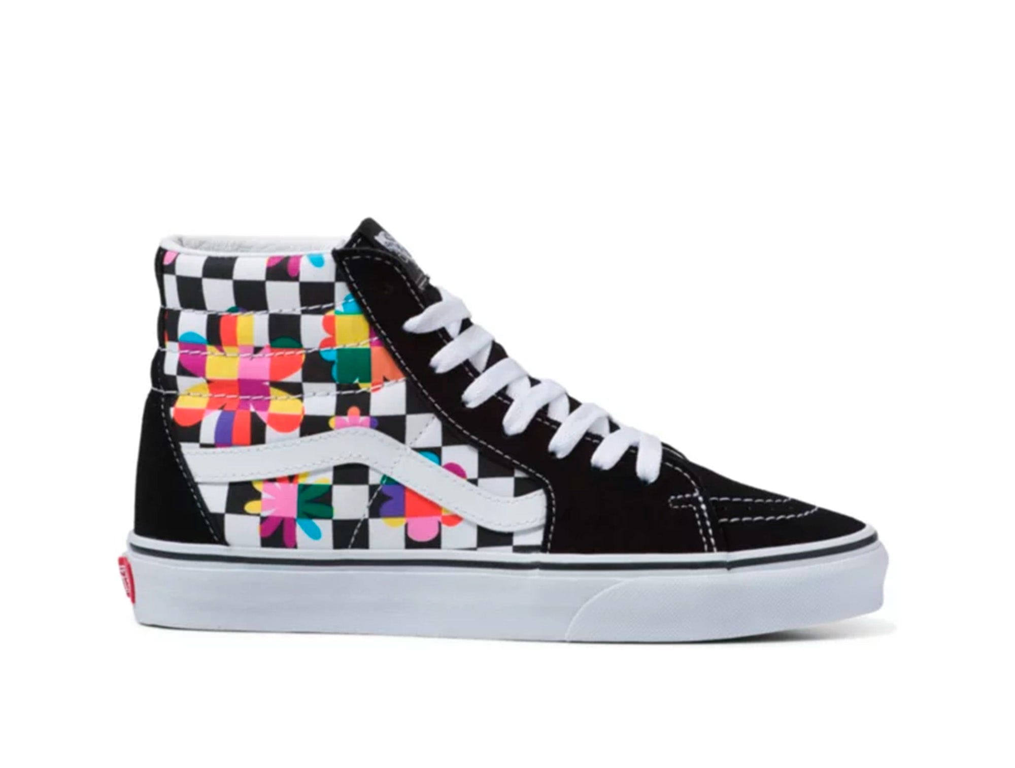 Zapatilla Vans Sk8-Hi (Disney) Multi Check Mujer Negro 1
