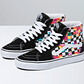 Zapatilla Vans Sk8-Hi (Disney) Multi Check Mujer Negro - Miniatura 2