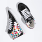 Zapatilla Vans Sk8-Hi (Disney) Multi Check Mujer Negro - Miniatura 3