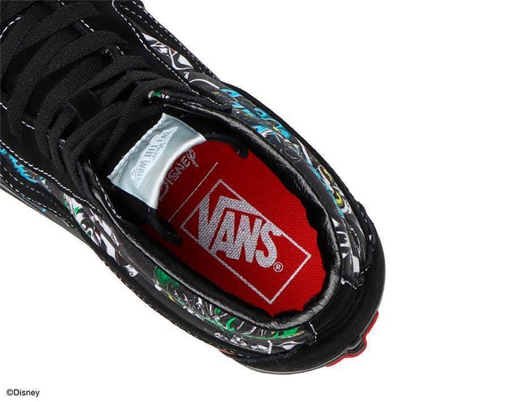 Zapatilla Vans Sk8-Hi (Disney) Unisex Negro 7