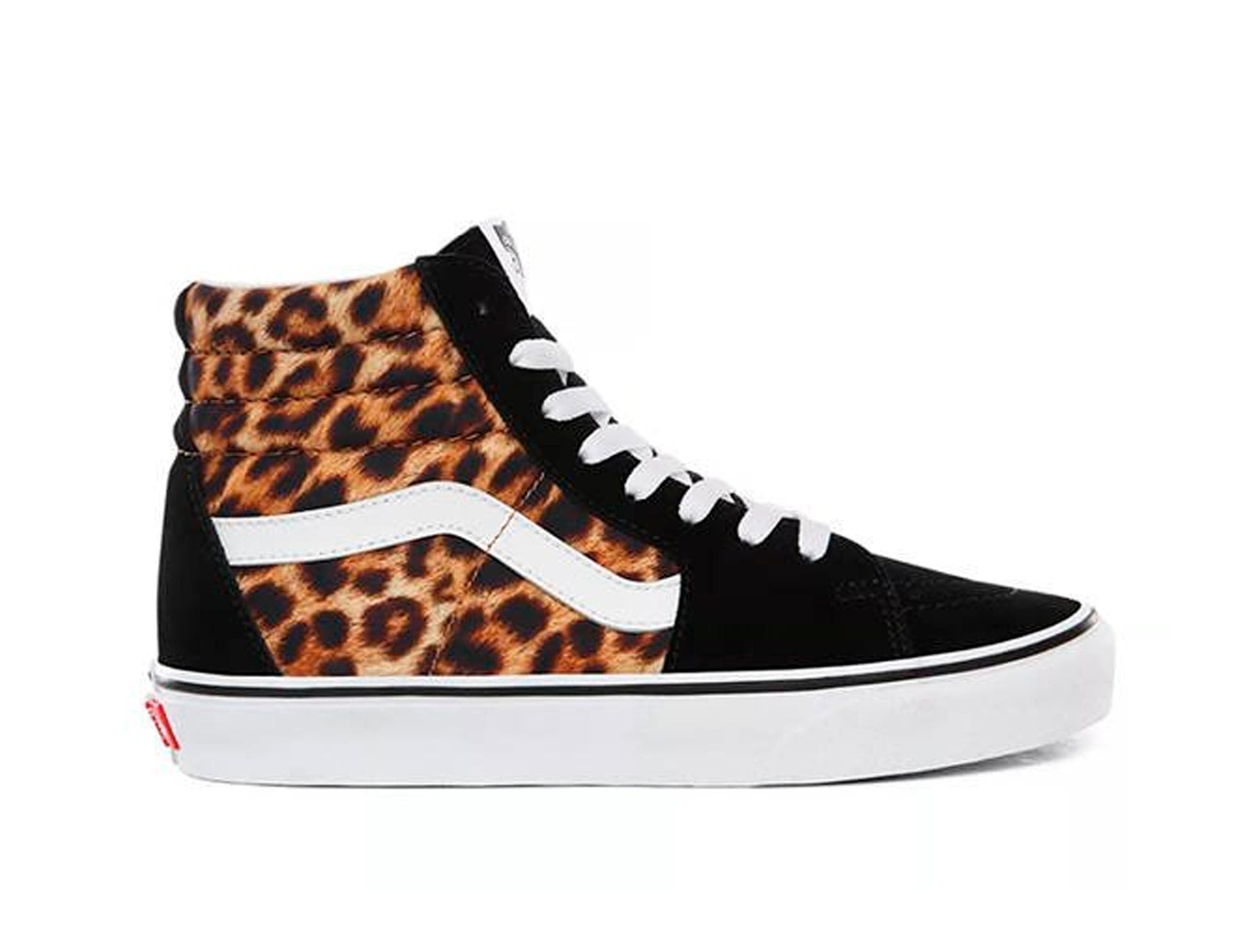 Zapatilla Vans Sk8-Hi (Leopard) Mujer Negro 1