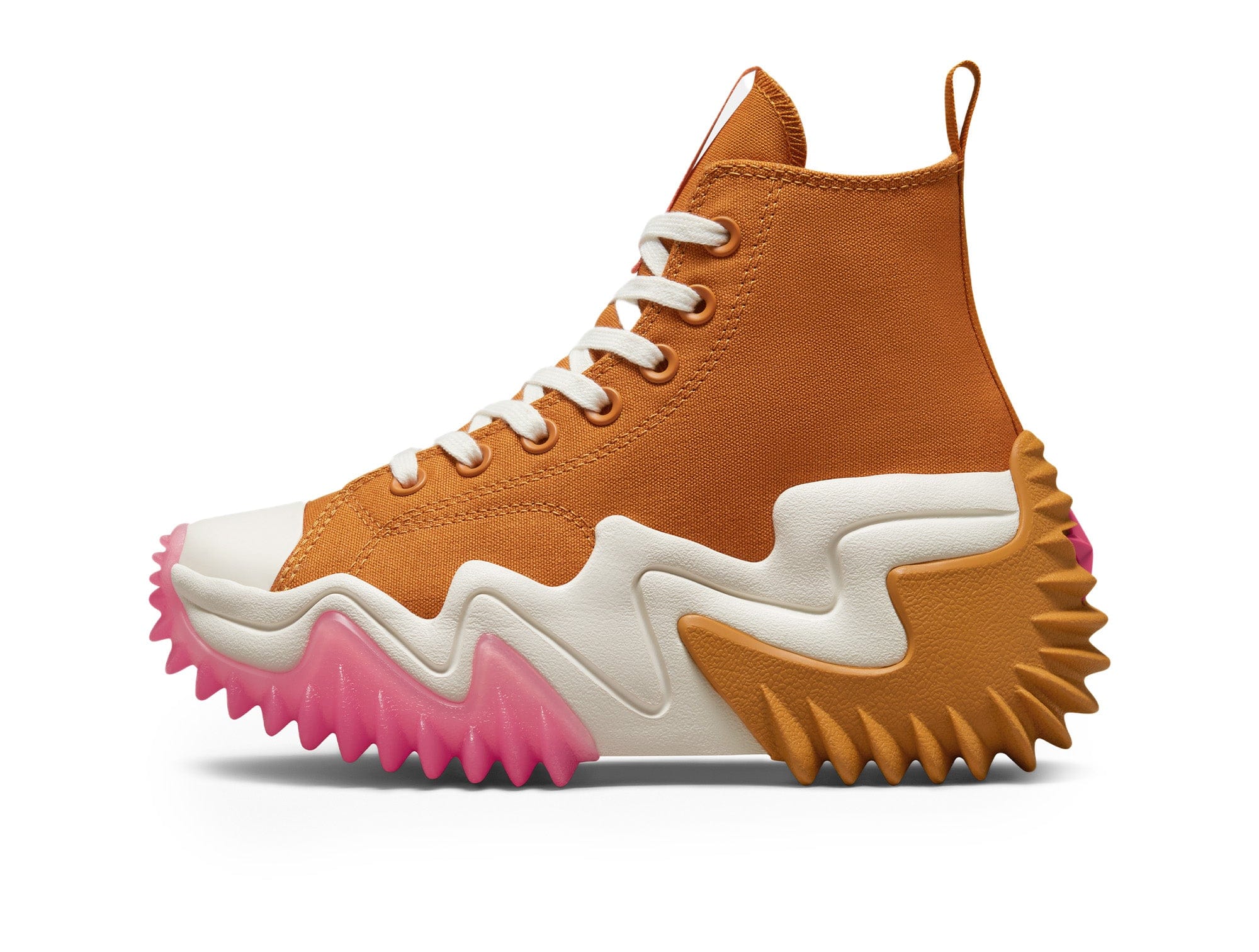 Zapatillas Converse Run Star Motion Hi Mujer Naranjo 3