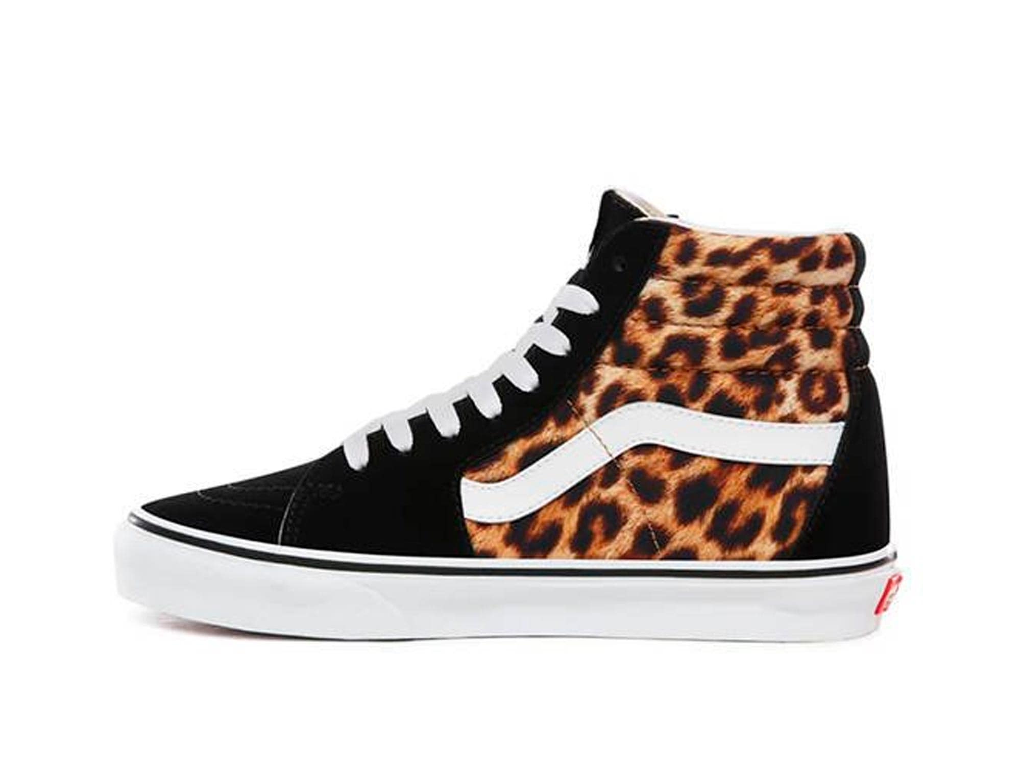 Zapatilla Vans Sk8-Hi (Leopard) Mujer Negro 2