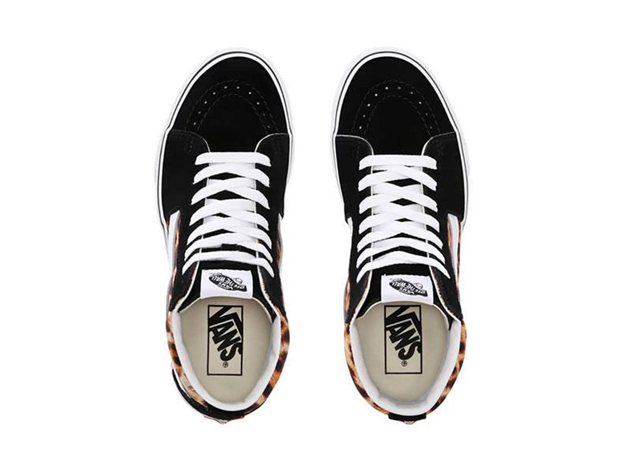 Zapatilla Vans Sk8-Hi (Leopard) Mujer Negro 3