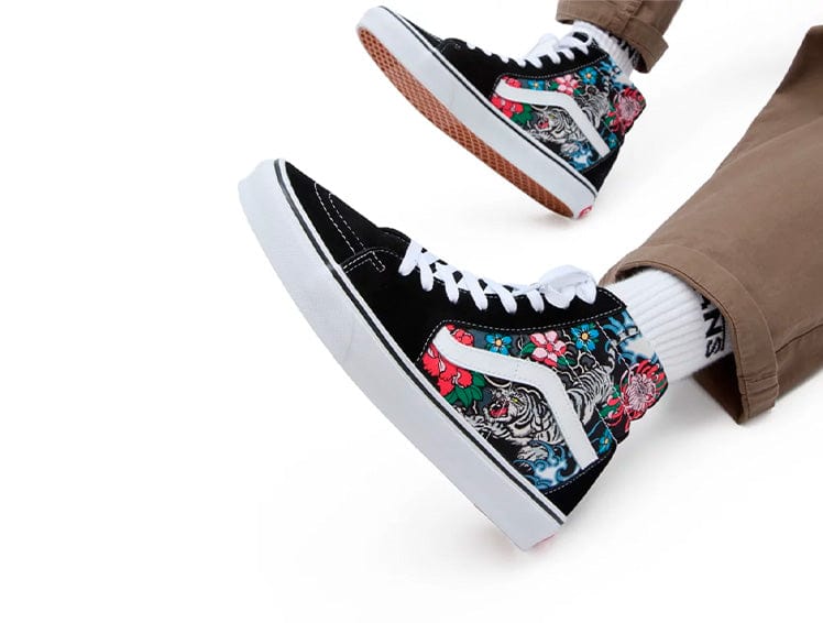 Zapatilla Vans Sk8-Hi (Sporty) Mujer Negro 2