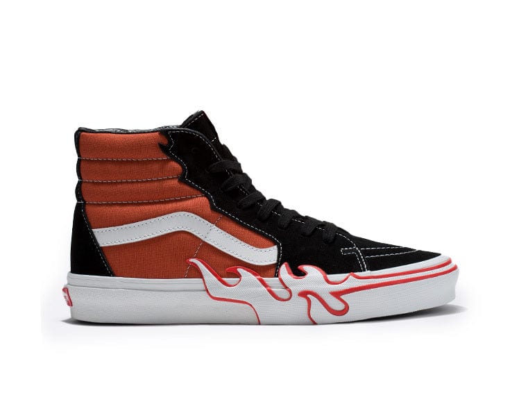 Zapatilla Vans Sk8-Hi Flame Hombre Rojo 1
